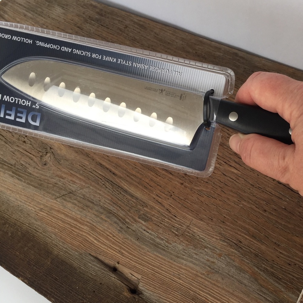 J.A Henckels 5” Hollow Edge Santoku knife